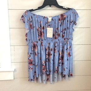 Free People off shoulder top